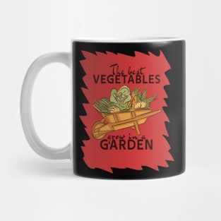 The best vegetables grow in a garden Mug